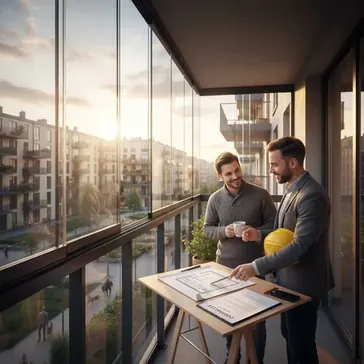 Wszystko o zabudowie balkonu w bloku: Formalnoci, materiay i koszty